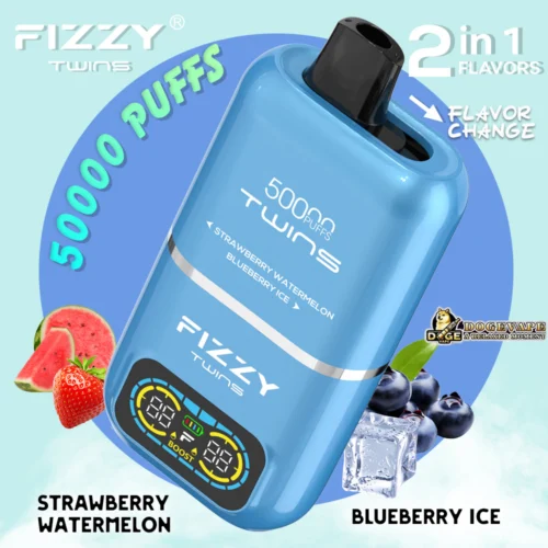 Fizzy Twins 50000 Puffs Dual Flavor Disposable Vape - Image 12