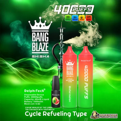 Bang Blaze Shisha 40000 tiri sigaretta elettronica usa e getta - Immagine 5