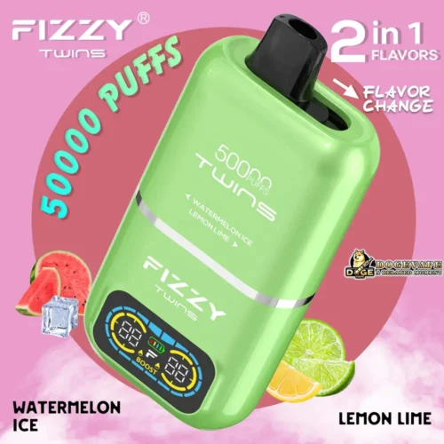 Fizzy Twins 50000 Puffs Dual Flavor Disposable Vape - Image 13