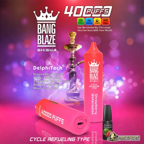 Bang Blaze Shisha 40000 tiri sigaretta elettronica usa e getta - Immagine 6